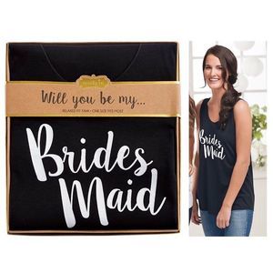 Bridesmaid Shirt Tank Top Bachelorette Party Shirt